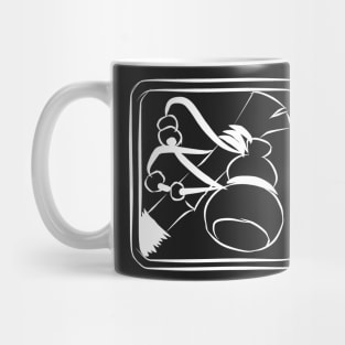 Monk Class Icon (White) Mug